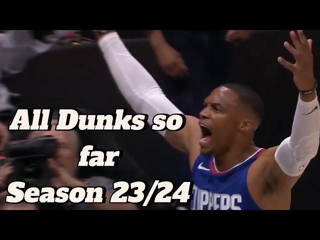 Russell Westbrook Slam Dunk Show! 12 Jaw-Dropping Dunks | Clippers 2023-24 Highlights