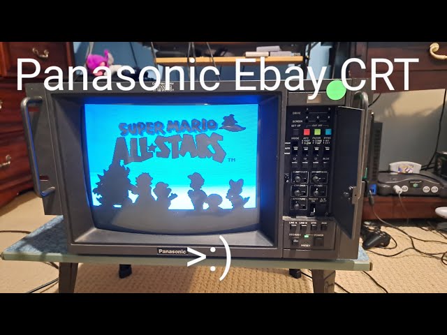 How did Ebay Do? Panasonic BT-M1310Y CRT Video Monitor Unboxing and First Look