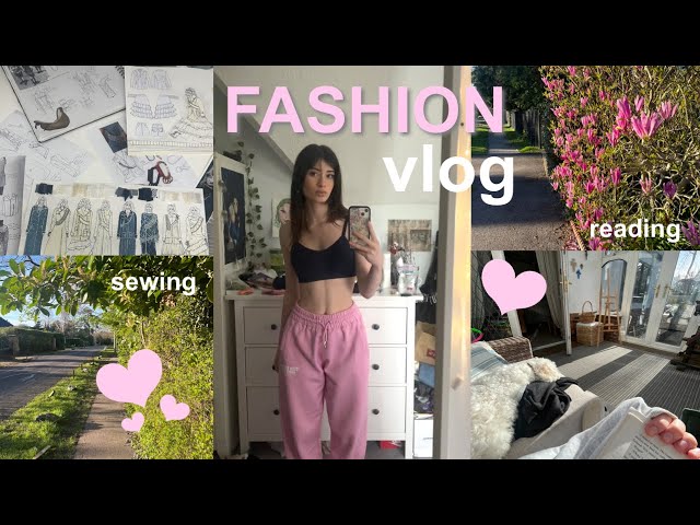 productive day in the life of a fashion student || London fashion student
