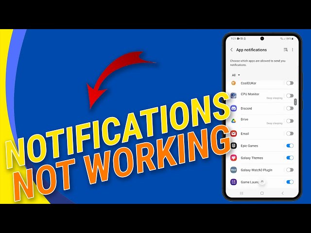 Notifications Not Working Correctly on Samsung S23? Here's the fix!