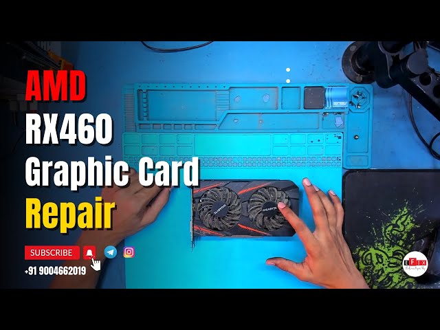 AMD RX460 Graphic Card Repair | GPU | English Sub | eFix