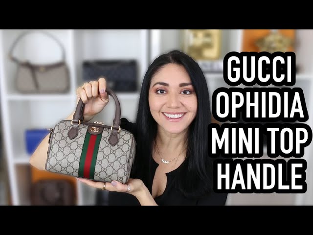 FIRST IMPRESSION: Gucci Ophidia GG Mini Too Handle | 4 Key Points, Size Comparison ls, What It Fits