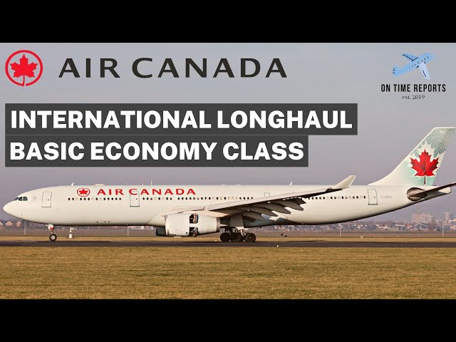 ONLY FLIGHT! AIR CANADA Lyon 🇫🇷 to Montreal 🇨🇦 A330-300 ECONOMY CLASS TRIP REPORT