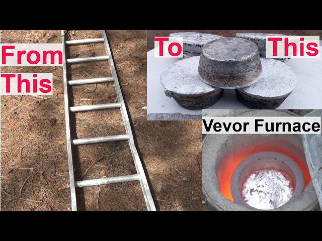 Melting Aluminum In My Vevor Furnace And Sand Casting