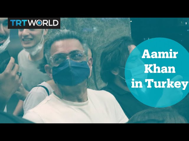 Bollywood star Aamir Khan is in Turkey to shoot his next film