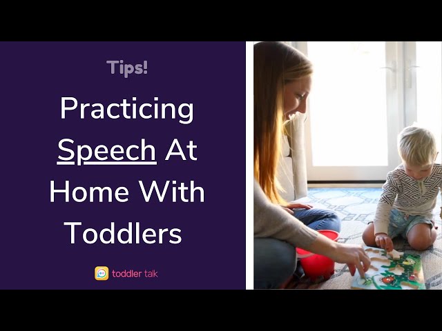 How to successfully practice speech at home with toddlers [Speech therapist's tips and advice]