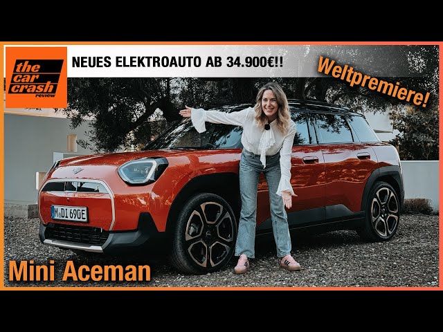 Mini Aceman (2024) Wie gut ist das NEUE Elektroauto ab 34.900€?! Review | Test | Innenraum | J05