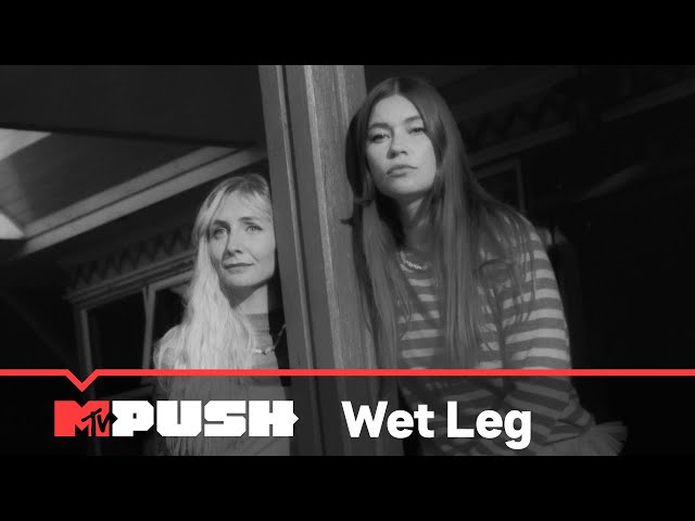Wet Leg Performs ’Chaise Longue’ + Exclusive Interview | MTV Push
