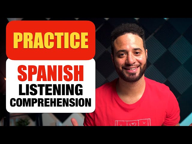 Spanish Conversation Listening Comprehension Practice | Learn Spanish