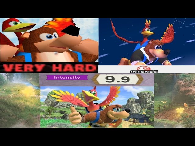 All Banjo & Kazooie Classic Mode - 64 to Ultimate (Hardest Difficulty)