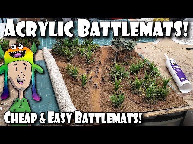 Let's Make an Acrylic Battlemat!