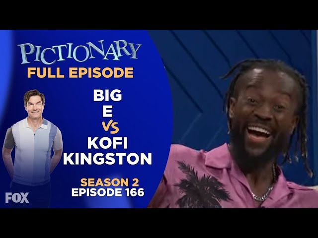 Ep 166. Chip on Your Shoulder? | Pictionary Game Show - Full Episode: BIG E & Kofi Kingston
