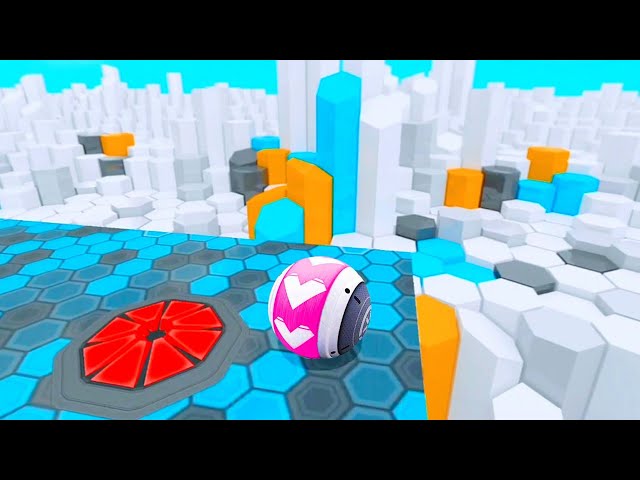 GYRO BALLS 🌈 All levels Gameplay Android iOS 💥 Nafxitrix Gaming Game 242 Gyrosphere Trials