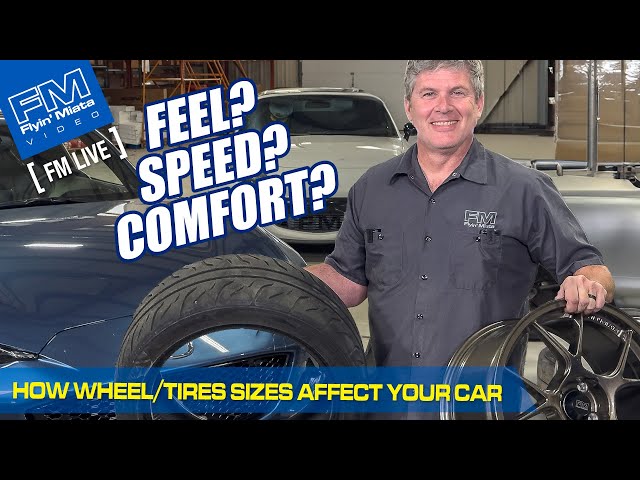 How WHEEL/TIRE sizes Affect Comfort, Feel & Performance - 4K - FM Live w Keith Tanner 4-11-24