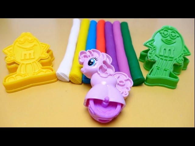 M&M's & My Little Pony Special Molds with DIY Rainbow Clay