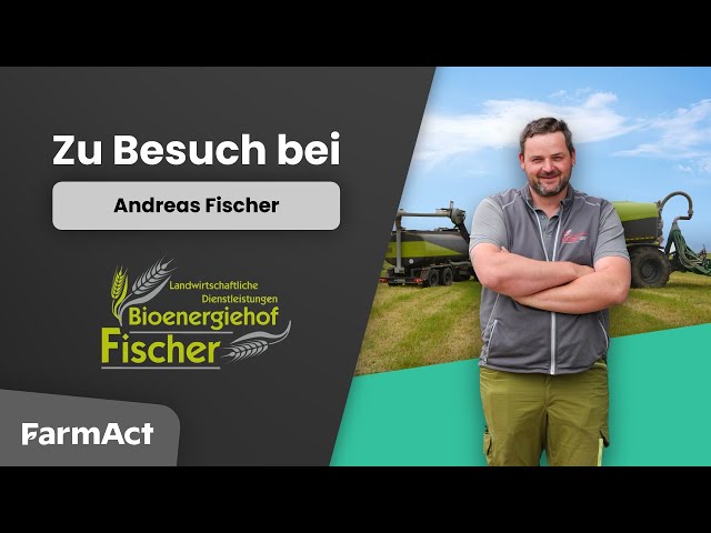 Zu Besuch bei Bioenergiehof Fischer - Videoportrait #lohnunternehmen