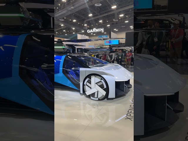 The Xpeng eVTOL gives us a good insight into what flying cars may look like! #ces #technology #cars