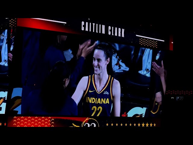 Indiana Fever 2024 intro video and player introductions — Caitlin Clark announced last