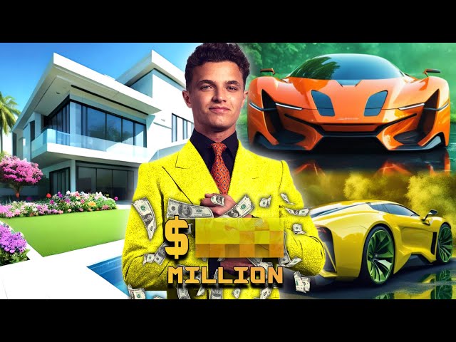 Lando Norris' 2024 Lifestyle | Mansions, Net Worth, Car Collection...