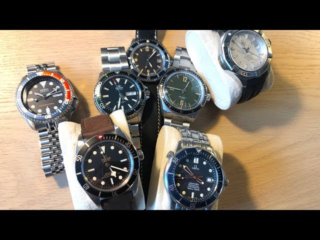 My Dive Watch Collection - Confessions Of A Desk Diver