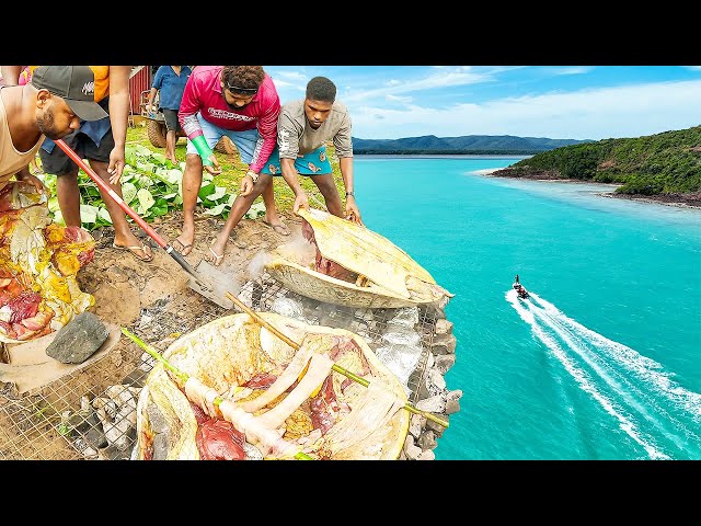 AMAZING Catch and Cook | ABORIGINAL FEAST at the tip of Cape York