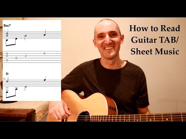 How to Read Guitar TAB/Sheet Music - Guide to Counting Rhythm for Fingerstyle Guitar
