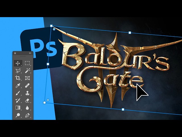 Recreate the Baldur’s Gate 3 Logo in Photoshop | Text Effect Tutorial