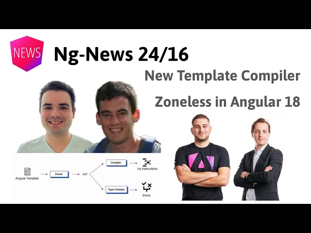 Episode 24/16: New Template Compiler, Zoneless in Angular 18