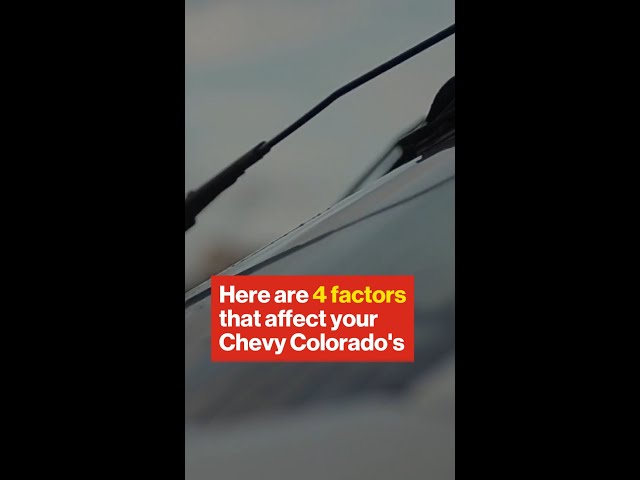 4 Factors That Affect The Windshield Replacement Cost Of A Chevy Colorado