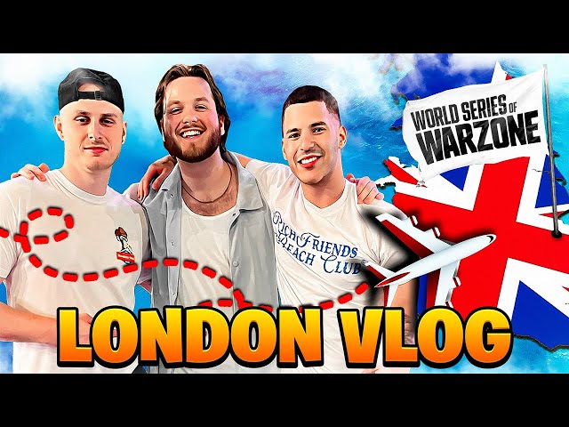 DBZ GOES TO LONDON! (World Series of Warzone Vlog)