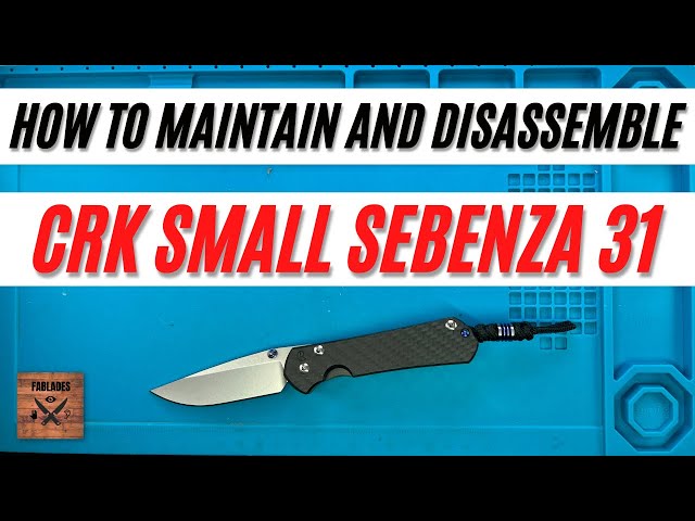 How to Maintain and Disassemble Chris Reeve Small Sebenza 31 Knifeart. Fablades Full Review