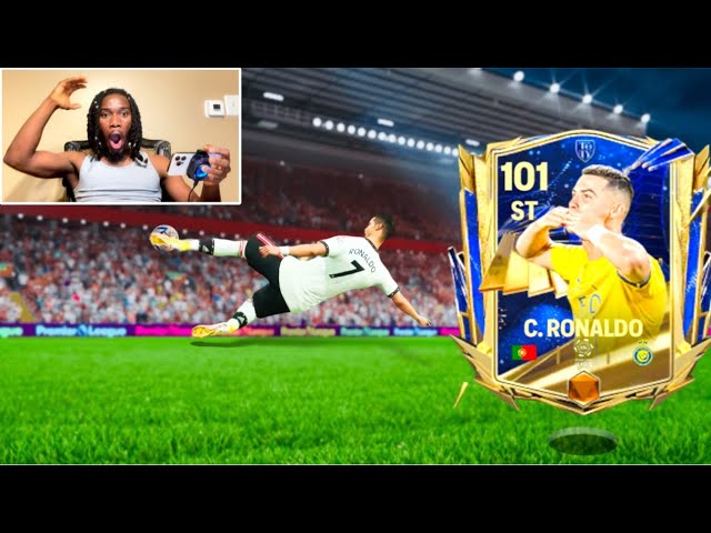 UTOTY C.Ronaldo with ALL 100 STATS is AMAZING - FC MOBILE