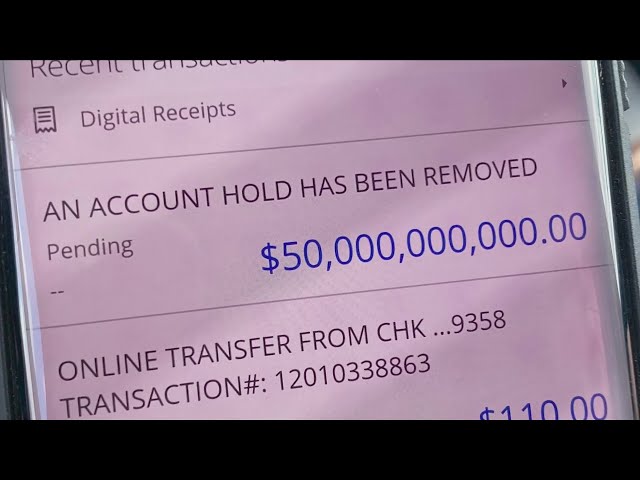 $50 billion dollars mistakenly deposited into Baton Rouge family's bank account
