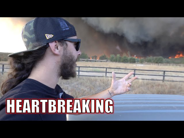 WATCHING MY DREAM RANCH GO UP IN FLAMES 3 WEEKS AFTER BUYING IT...