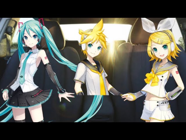 [TALKLOID] Miku Takes Rin And Len To McDonald’s