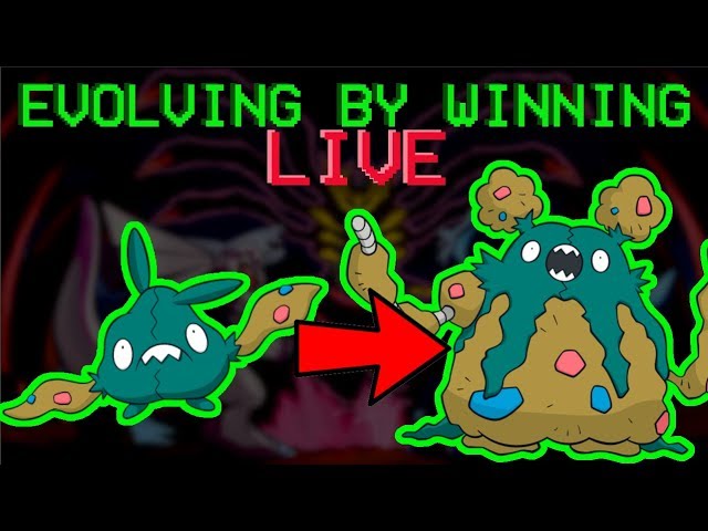 EVOLVING Pokemon by WINNING Battles Livestream!