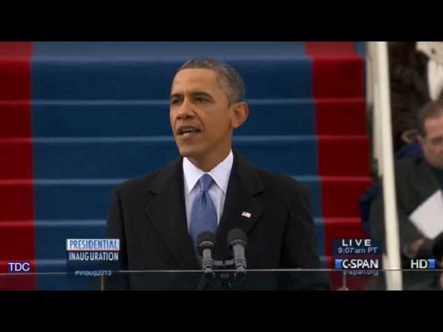 "Our Journey Is Not Complete" Key Moment From President Obama's 2013 Inaugural Address