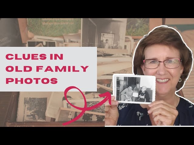 What Clues Are YOU Missing In Those Old Family Photos?