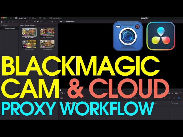 Blackmagic Cam & Cloud Proxy Workflow in Resolve