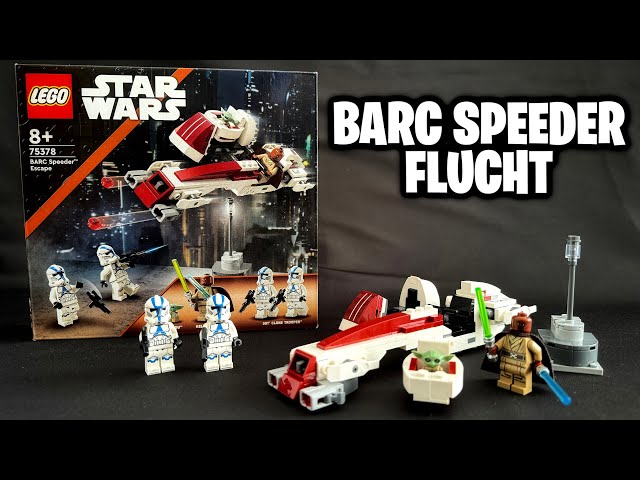 LEGO 75378 Flucht mit dem BARC Speeder Review | LEGO Star Wars 2024