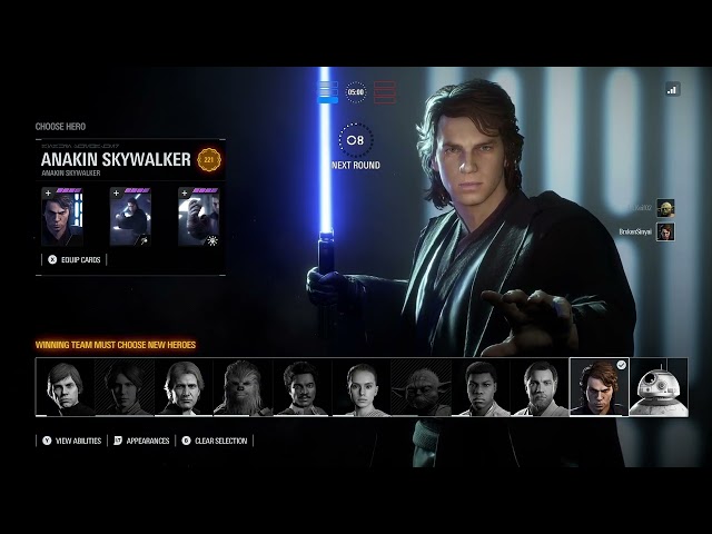 Star Wars Battlefront 2 #29 Hero showdown made them back out