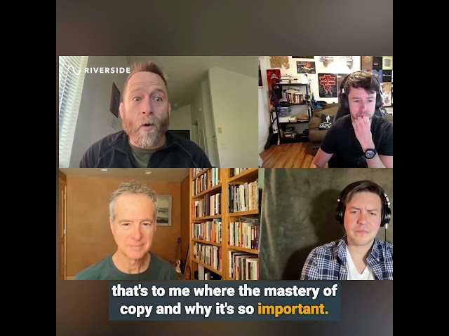 Copy is important because of the connection it builds  #jeffwalker