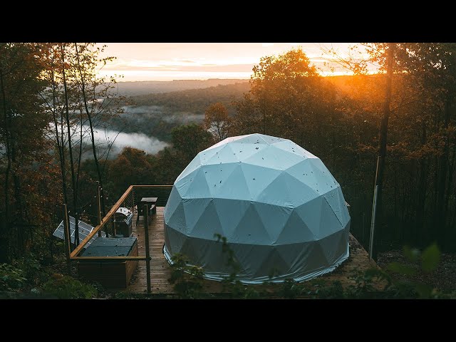 Tiny BNB: Modern Mountaintop Dome Home