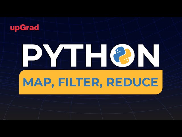 Python Map, Filter and Reduce Functions | Map in Python | Reduce Function Python | Filter Function