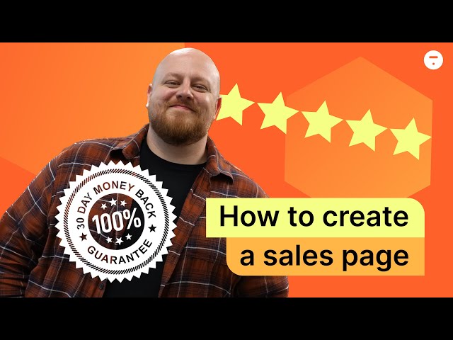 How to Create A Sales Page For Your Online Course: A Step-by-Step Guide & Thinkific Tutorial