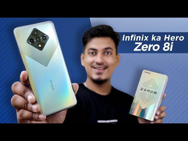 Infinix Zero 8i Unboxing and First Impression with Audio Test & Camera Sample📸🔥
