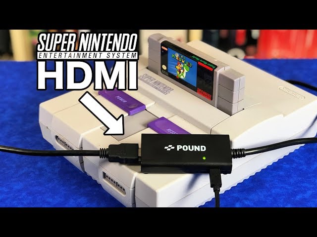 *NEW* SNES HDMI Cable 100% Plug & Play - REVIEW w/ Gameplay