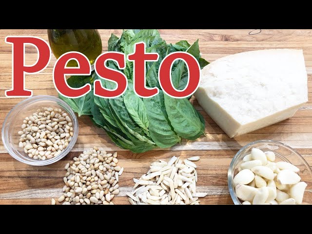 How to Make Basil Pesto Perfectly | Chef Jean-Pierre