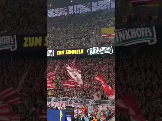 8.000 Bayern Fans in Dortmund singen "Deutscher Meister wird nur der FCB" I Bundesliga Oktober 2022