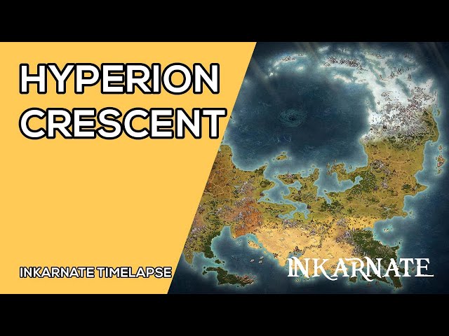 Hyperion Crescent | Inkarnate Timelapse